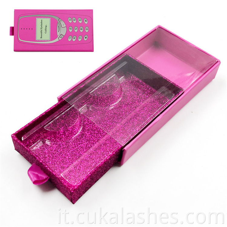 phone eyelash box